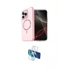 ieg™ iPhone 16 Pro Max Kılıf Kıvılcım Form Prime - Siyah 3D Antistatik Cam Ekran Koruyucu