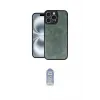 ieg™ iPhone 16 Pro Max Kılıf Kıvılcım Işık Serisi - Siyah Joko Magic 5D Cam