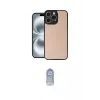 ieg™ iPhone 16 Pro Max Kılıf Kıvılcım Işık Serisi - Siyah Joko Magic 5D Cam