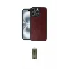 ieg™ iPhone 16 Pro Max Kılıf Kıvılcım Işık Serisi - Siyah Joko Magic 5D Hayalet Cam