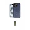 ieg™ iPhone 16 Pro Max Kılıf Kıvılcım Işık Serisi - Siyah Joko Magic 5D Hayalet Cam