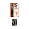 ieg™ iPhone 16 Pro Max Kılıf Kıvılcım Prime - Şeffaf 360 Full Body Arka Koruyucu