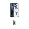ieg™ iPhone 16 Pro Max Kılıf Kıvılcım Prime - Siyah Bilvis 3D Cam Ekran Koruyucu