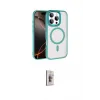 ieg™ iPhone 16 Pro Max Kılıf Kıvılcım Prime - Siyah Bilvis 3D Cam Ekran Koruyucu