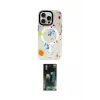 ieg™ iPhone 16 Pro Max Kılıf Kozmos Doku - Siyah 360 Mat Full Body Arka Koruyucu