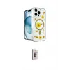 ieg™ iPhone 16 Pro Max Kılıf Kozmos Doku - Siyah Bilvis 3D Cam Ekran Koruyucu