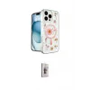 ieg™ iPhone 16 Pro Max Kılıf Kozmos Doku - Siyah Bilvis 3D Cam Ekran Koruyucu