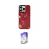 ieg™ iPhone 16 Pro Max Kılıf Kozmos Doku - Siyah Bilvis 5in1 3D Magic Cam Ekran Koruyucu