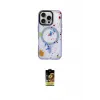 ieg™ iPhone 16 Pro Max Kılıf Kozmos Doku - Siyah Buffer Cam Ekran Koruyucu