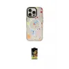 ieg™ iPhone 16 Pro Max Kılıf Kozmos Doku - Siyah Buffer Cam Ekran Koruyucu