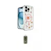 ieg™ iPhone 16 Pro Max Kılıf Kozmos Doku - Siyah Joko Magic 5D Hayalet Cam