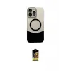ieg™ iPhone 16 Pro Max Kılıf Kozmos Form Özel Seri - Siyah Buffer Cam Ekran Koruyucu