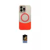 ieg™ iPhone 16 Pro Max Kılıf Kozmos Form Özel Seri - Siyah Buffer Hayalet Cam Ekran Koruyucu