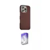 ieg™ iPhone 16 Pro Max Kılıf Kozmos Klasik Prime - Siyah Bilvis 5in1 3D Magic Cam Ekran Koruyucu