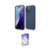 ieg™ iPhone 16 Pro Max Kılıf Kozmos Yansıma Özel Seri - Siyah Bilvis 5in1 3D Magic Cam Ekran Koruyucu