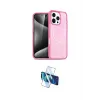 ieg™ iPhone 16 Pro Max Kılıf Nova Asil Prime - Siyah 3D Antistatik Cam Ekran Koruyucu