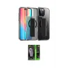ieg™ iPhone 16 Pro Max Kılıf Nova Işık Koleksiyonu - Şeffaf 360 Full Body Arka Koruyucu