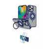 ieg™ iPhone 16 Pro Max Kılıf Nova Minimal Serisi - Siyah 3D Antistatik Cam Ekran Koruyucu