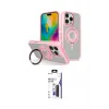 ieg™ iPhone 16 Pro Max Kılıf Nova Minimal Serisi - Siyah Bilvis 3X AR Hayalet Cam Ekran Koruyucu