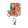 ieg™ iPhone 16 Pro Max Kılıf Nova Minimal Serisi - Siyah Bilvis 3X AR Hayalet Cam Ekran Koruyucu
