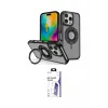 ieg™ iPhone 16 Pro Max Kılıf Nova Minimal Serisi - Siyah Bilvis 3X AR HD Cam Ekran Koruyucu
