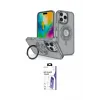 ieg™ iPhone 16 Pro Max Kılıf Nova Minimal Serisi - Siyah Bilvis 3X AR HD Cam Ekran Koruyucu
