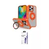 ieg™ iPhone 16 Pro Max Kılıf Nova Minimal Serisi - Siyah Bilvis 3X AR HD Cam Ekran Koruyucu