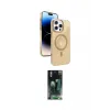 ieg™ iPhone 16 Pro Max Kılıf Nova Modern Prime - Siyah 360 Mat Full Body Arka Koruyucu