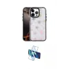 ieg™ iPhone 16 Pro Max Kılıf Odak Prime - Siyah 3D Antistatik Cam Ekran Koruyucu