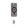 ieg™ iPhone 16 Pro Max Kılıf Pusula Form Özel Seri - Siyah Bilvis 3D Cam Ekran Koruyucu