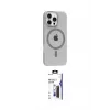 ieg™ iPhone 16 Pro Max Kılıf Pusula Form Özel Seri - Siyah Bilvis 3X AR Hayalet Cam Ekran Koruyucu