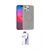 ieg™ iPhone 16 Pro Max Kılıf Siluet Doku Özel Seri - Siyah Bilvis 3X AR HD Cam Ekran Koruyucu