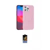ieg™ iPhone 16 Pro Max Kılıf Siluet Doku Özel Seri - Siyah Buffer Hayalet Cam Ekran Koruyucu