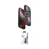 ieg™ iPhone 16 Pro Max Kılıf Siluet Doku - Siyah Bilvis 3X AR Hayalet Cam Ekran Koruyucu