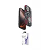 ieg™ iPhone 16 Pro Max Kılıf Siluet Doku - Siyah Bilvis 3X AR HD Cam Ekran Koruyucu