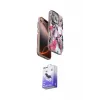 ieg™ iPhone 16 Pro Max Kılıf Siluet Doku - Siyah Bilvis 5in1 5D Magic Hayalet Cam Ekran Koruyucu