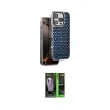 ieg™ iPhone 16 Pro Max Kılıf Siluet Form Serisi - Şeffaf 360 Full Body Arka Koruyucu