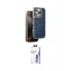 ieg™ iPhone 16 Pro Max Kılıf Siluet Form Serisi - Siyah Bilvis 3X AR HD Cam Ekran Koruyucu