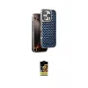 ieg™ iPhone 16 Pro Max Kılıf Siluet Form Serisi - Siyah Buffer Cam Ekran Koruyucu