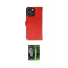 ieg™ iPhone 16 Pro Max Kılıf Siluet Işık Serisi - Şeffaf 360 Full Body Arka Koruyucu