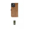 ieg™ iPhone 16 Pro Max Kılıf Siluet Işık Serisi - Siyah Joko Magic 5D Hayalet Cam