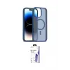 ieg™ iPhone 16 Pro Max Kılıf Siluet Minimal Prime - Siyah Bilvis 3X AR HD Cam Ekran Koruyucu
