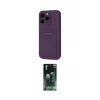 ieg™ iPhone 16 Pro Max Kılıf Vadi Çizgi Prime - Siyah 360 Mat Full Body Arka Koruyucu