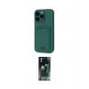 ieg™ iPhone 16 Pro Max Kılıf Vadi Çizgi Prime - Siyah 360 Mat Full Body Arka Koruyucu