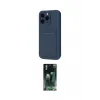 ieg™ iPhone 16 Pro Max Kılıf Vadi Çizgi Prime - Siyah 360 Mat Full Body Arka Koruyucu