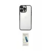 ieg™ iPhone 16 Pro Max Kılıf Vadi Minimal - Şeffaf Pasifik Cam Ekran Koruyucu