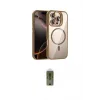 ieg™ iPhone 16 Pro Max Kılıf Yadigar Asil Koleksiyonu - Siyah Joko Magic 5D Hayalet Cam