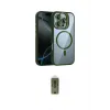 ieg™ iPhone 16 Pro Max Kılıf Yadigar Asil Koleksiyonu - Siyah Joko Magic 5D Hayalet Cam