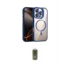 ieg™ iPhone 16 Pro Max Kılıf Yadigar Asil Koleksiyonu - Siyah Joko Magic 5D Hayalet Cam