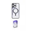 ieg™ iPhone 16 Pro Max Kılıf Yadigar Klasik Özel Seri - Siyah Bilvis 5in1 3D Magic Cam Ekran Koruyucu